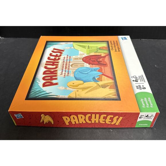 Parcheesi The Classic Game of India Milton Bradley Board Game 100% Complete 2009 - Picture 11 of 11